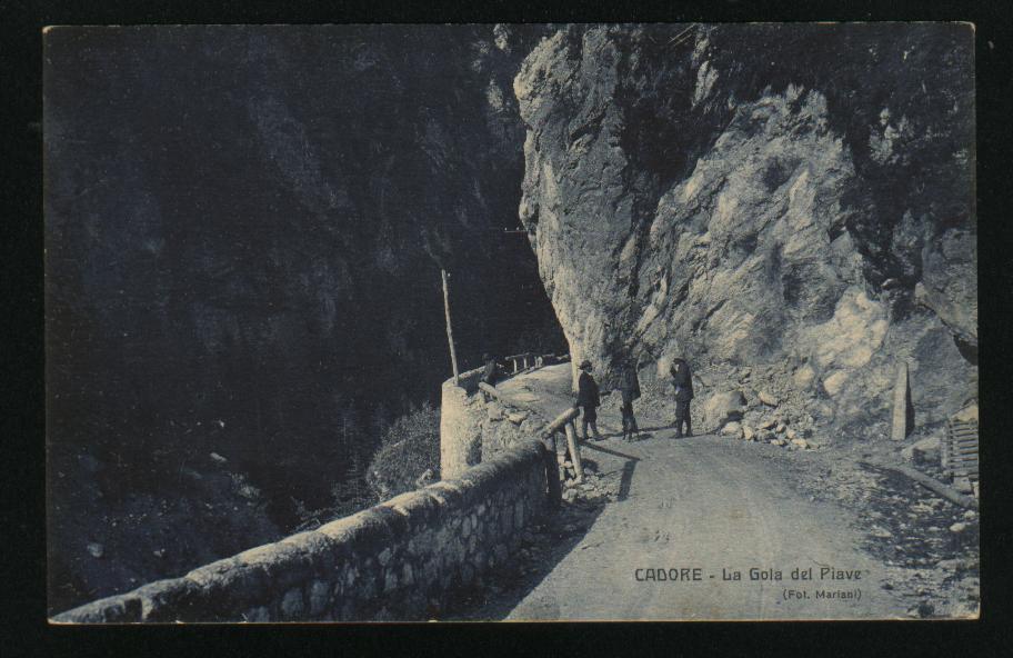 4088-T.C.I.-GRANDE ESCURS. NAZ. ALPINA NEL CADORE-1913-FP - Klimmen