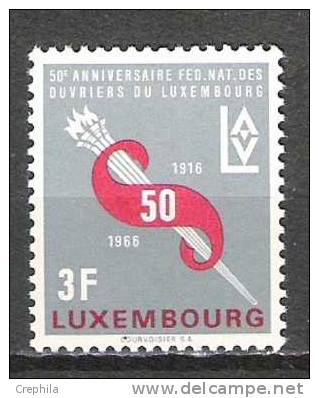 Luxembourg - 1966 - Y&T 678 - Neuf ** - Ungebraucht