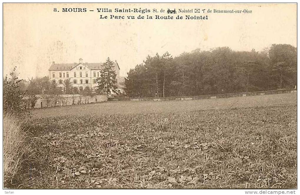 95 , MOURS , Villa Saint Regis  , *5213 - Mours