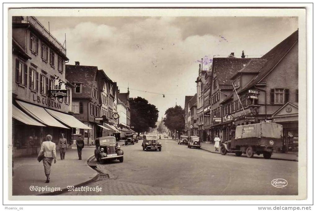 GERMANY - Göppingen, Old Cars And Truck, Feldpost, Year 1942 - Goeppingen