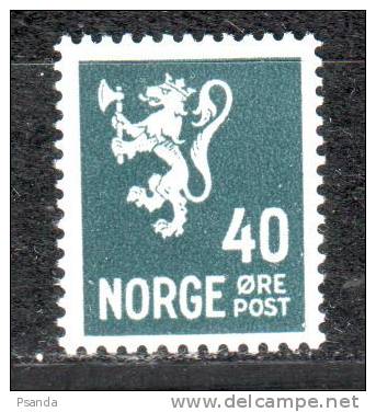 1937Norway Mino 188 MNH - Oblitérés