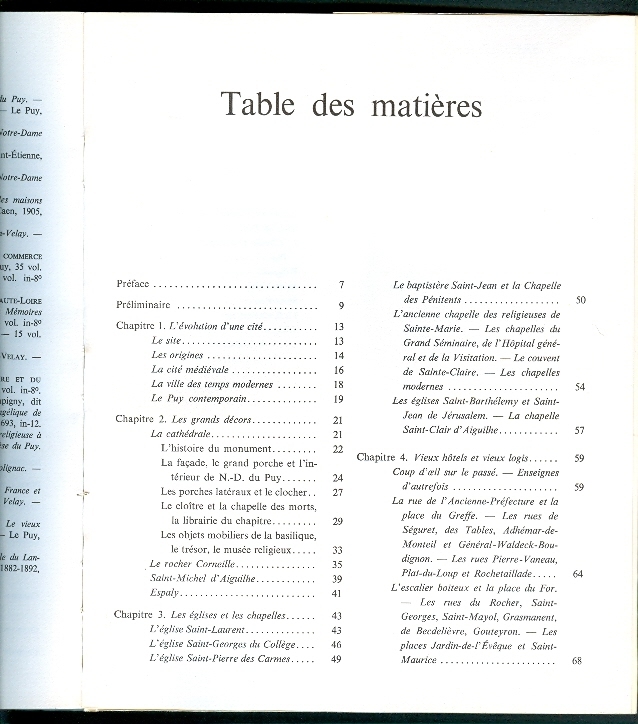LES  DECORS DU PUY De Georges Paul Et Pierre Paul, Bordas (1971), 128 Pages, Nombreuses Photos Du Puy-en-Velais... - Auvergne