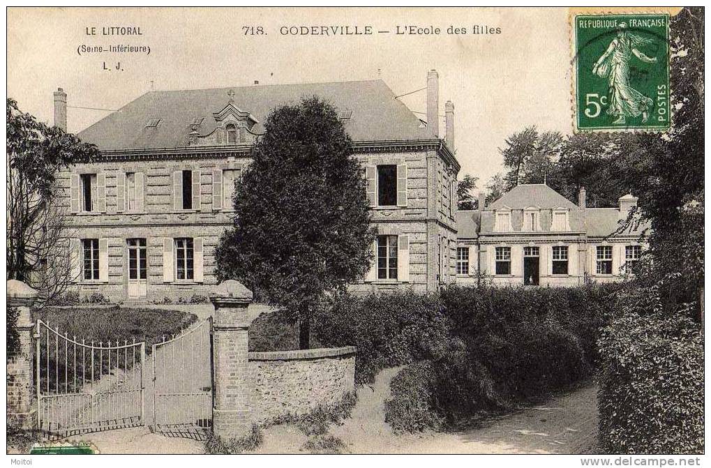 Goderville Belle Vue Ecole Des Filles TBE - Goderville