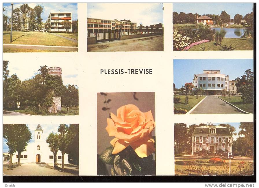 CARTE POSTALE DU PLESSIS-TREVISE - DIVERS ASPECTS DE LA VILLE - Le Plessis Trevise