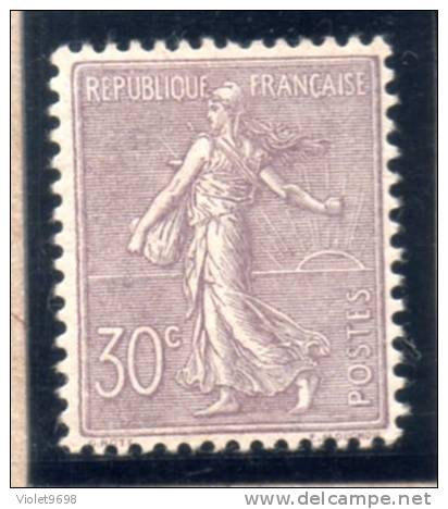 FRANCE : TP N° 133 * - 1903-60 Semeuse Lignée