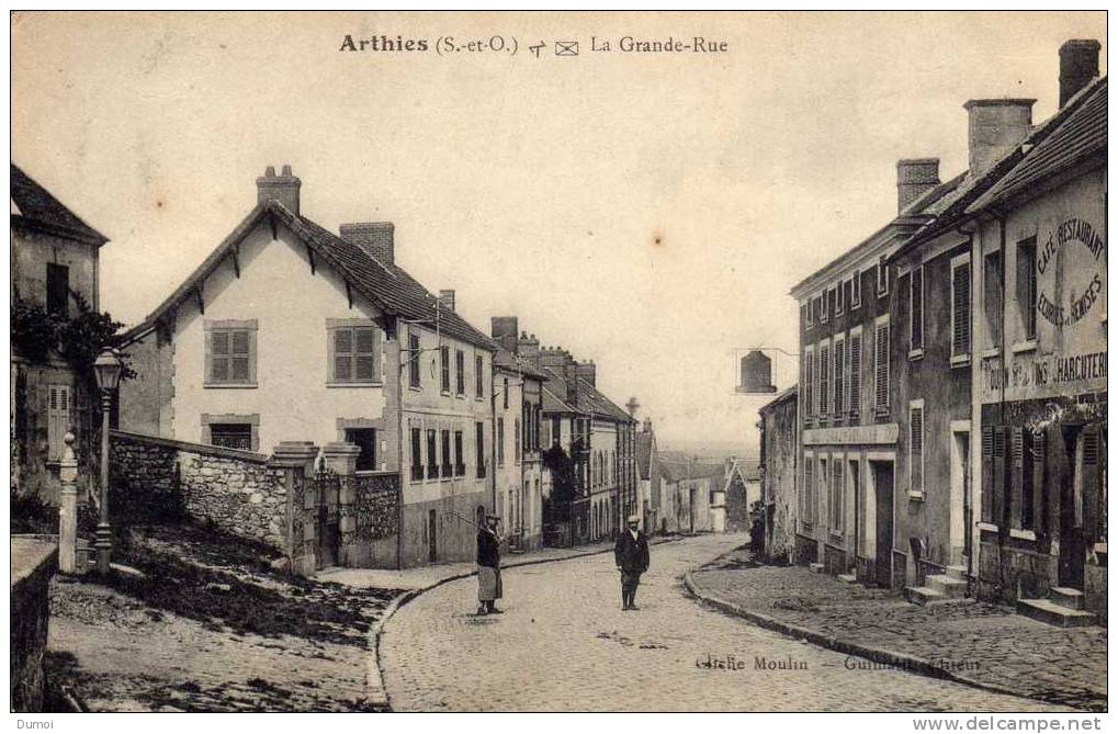 ARTHIES  -  La Grande Rue - Arthies