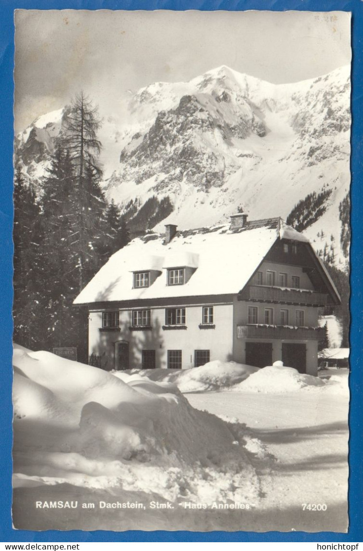 Österreich; Ramsau Mit Dachstein; Haus Annelies; 1965 - Ramsau Am Dachstein