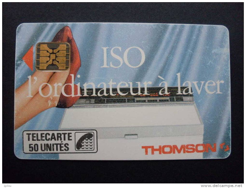 F 46C    ISO - THOMSON  6n° Impact.  Couronn évidée. - 1989