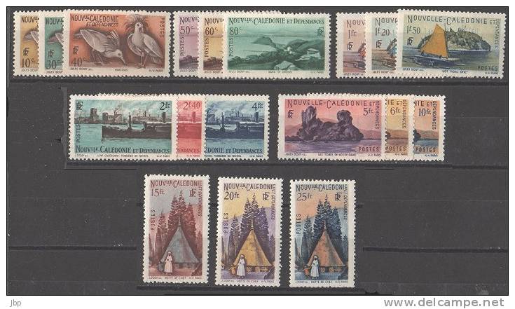 Nouvelle-Caledonie - N°YT 259 à 277 Sauf 270 Neufs **. - Unused Stamps