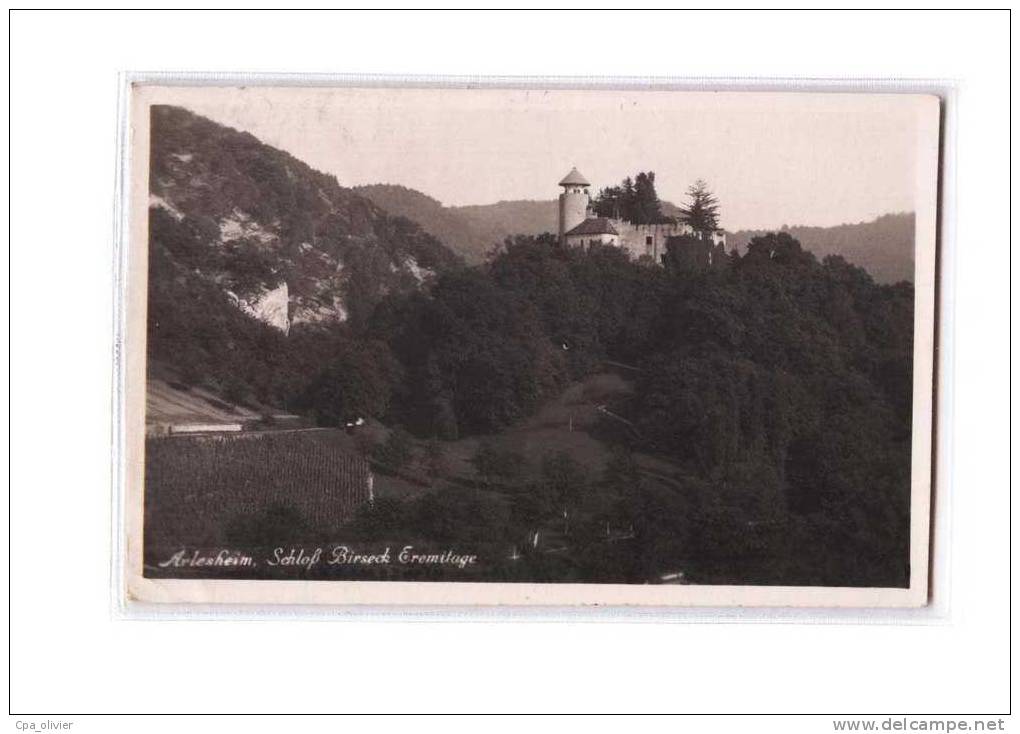 SUISSE Arlesheim, Chateau, Schloss Birseck Eremitage, Ed Monbaron, CPSM 9x14, 1932 - Arlesheim