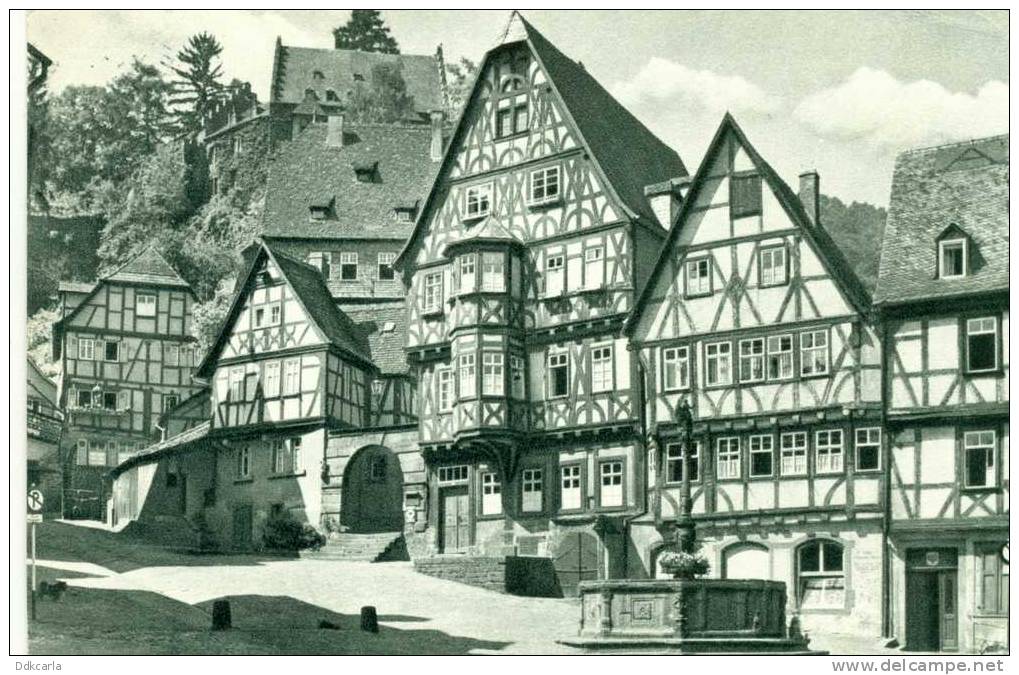 Miltenberg Am Main - Historischer Marktplatz Aus Dem 15 Jahrhundert - Miltenberg A. Main