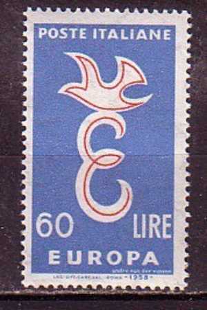 PGL - EUROPA CEPT 1958 ITALIE Yv N°766 ** - 1958