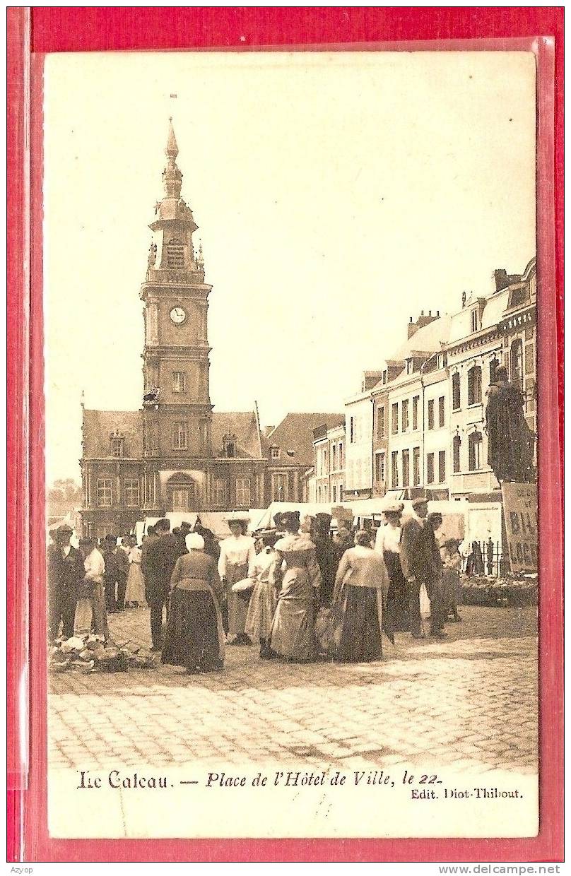 59 - LE CATEAU - PLACE DE L'HOTEL DE VILLE - Le Cateau