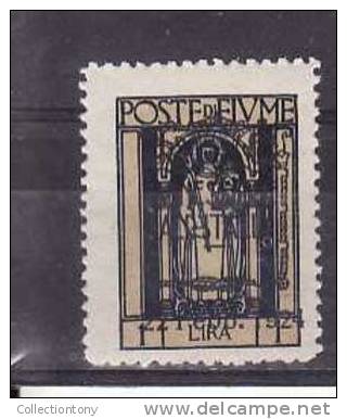 1924 - OCCUPAZIONE - FIUME - GI ** - N.222 - VAL. CAT. 5.00€ - Fiume