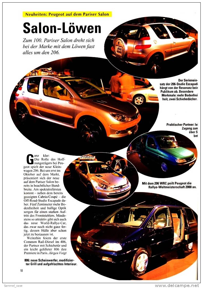 Auto  Zeitung  20 / 1998  Mit :  Test / Fahrberichte :  Alfa Romeo 166  -  Toyota Avensis 1.6  -  Usw. - Automobili & Trasporti