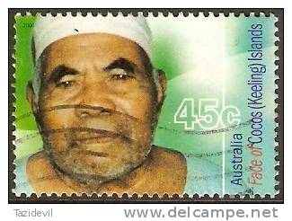 COCOS ISLANDS - Used 2000 45c Faces - Kokosinseln (Keeling Islands)