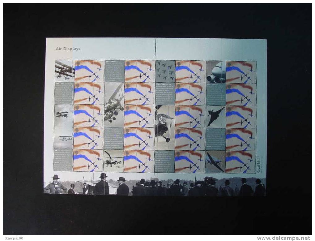 GREAT BRITAIN 2008     AIR DISPLAYS    SMILERS MNH **   (1060100-901) - Neufs