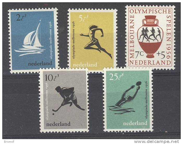 Netherlands 1956 Olympics MNH(**) - Nuovi