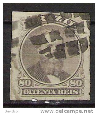 M630.-. BRASIL / BRÈSIL .-. 1866.-.MI # : 26 .-. USED.-. KAISER PEDRO II - Oblitérés