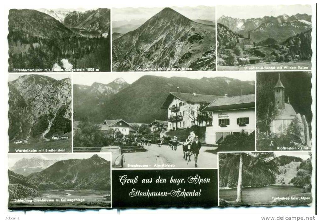 Gruss Aus Den Bayr. Alpen - Ettenhausen-Achental - Mehrbild - Chiemgauer Alpen