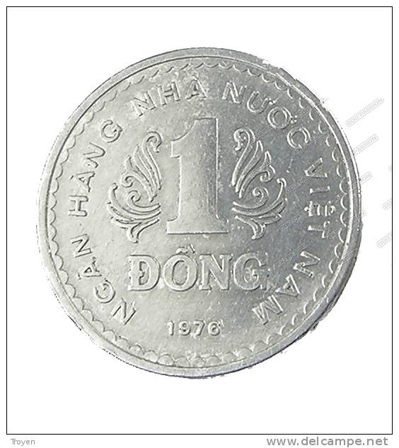 Vietnam - 1 Dong -  1976 TB+ -   Alu - Viêt-Nam