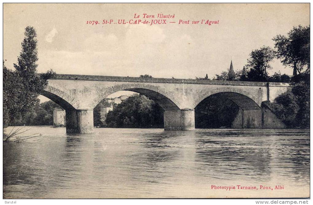 SAINT PAUL CAP DE JOUX --> Pont Sur L´Agout - Saint Paul Cap De Joux