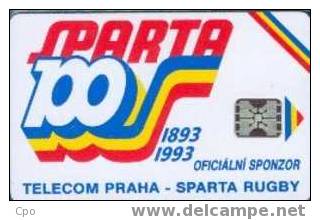 # CZECHOSLOVAKIA C17b Sparta 100 Sc5 11.92 Tres Bon Etat - Repubblica Ceca