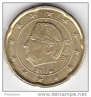 Coin Belgium 0,20 Euro 2008 - King Albert II - Belgium