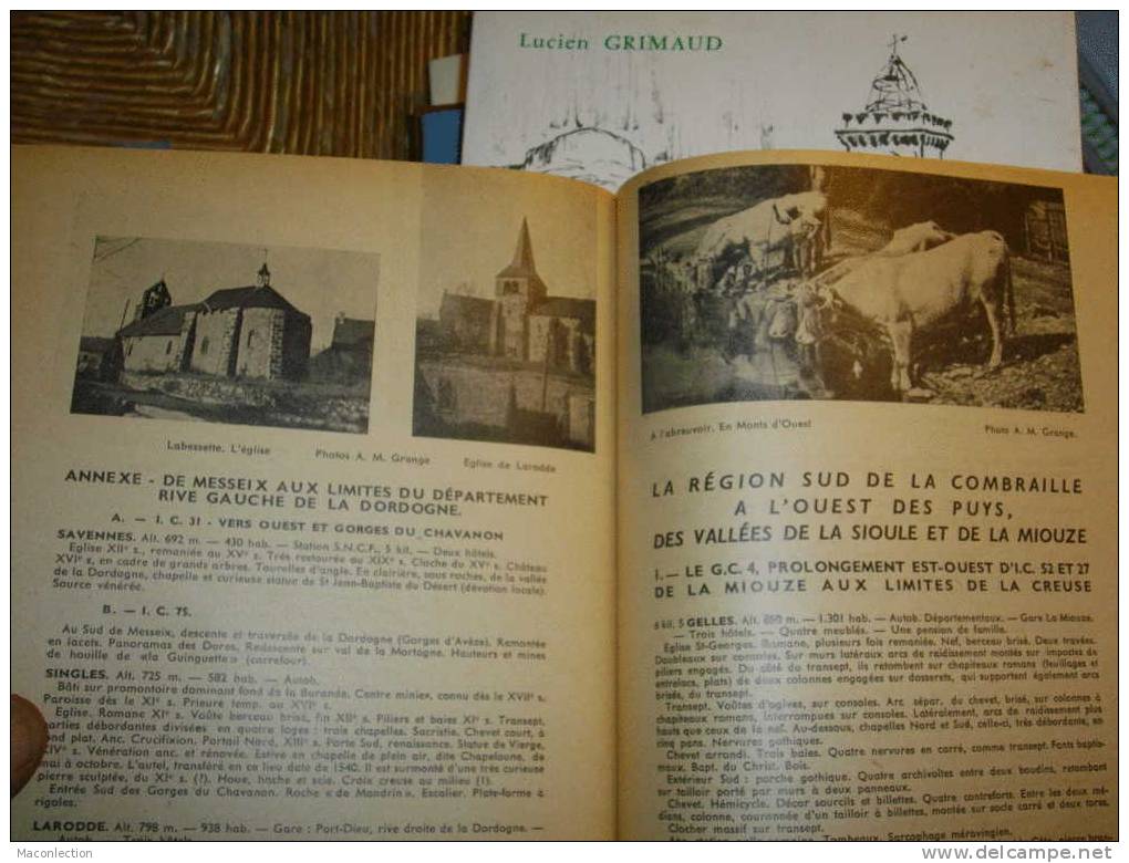 Guide Du Puy De Dôme Inventaire Site Monument Et Valeur Touristique De Toutes Les Communes Du Département - Auvergne