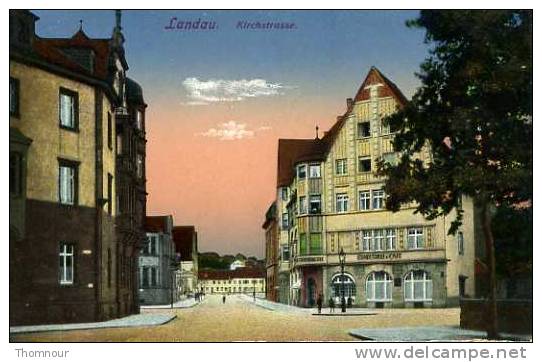 LANDAU  -  Kirschstrasse .   -  BELLE CARTE ANIMEE - - Landau