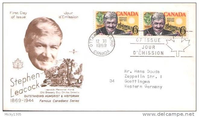Canada - FDC (y064) - 1961-1970