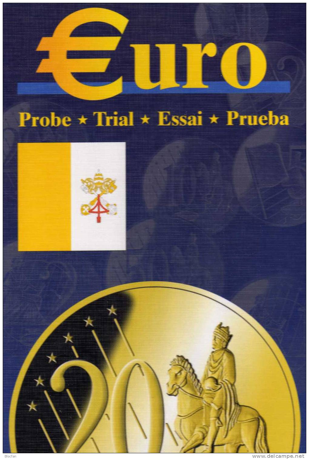 Probe - Satz 2006 Papst Benedikt Komplett 8 Münzen Prägefrisch 70€ In Münzdosen Und Folder - Vatican