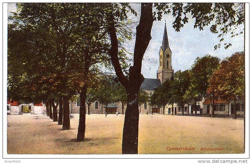 Germersheim Kirchenplatz Um 1920 - Germersheim