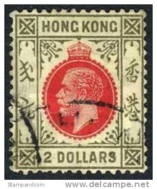 Hong Kong #121 Used $2 George V From 1912 - Used Stamps