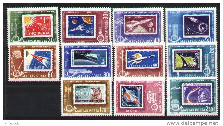 Space -espace - Hongrie PA 258-269** - MNH - Ongebruikt