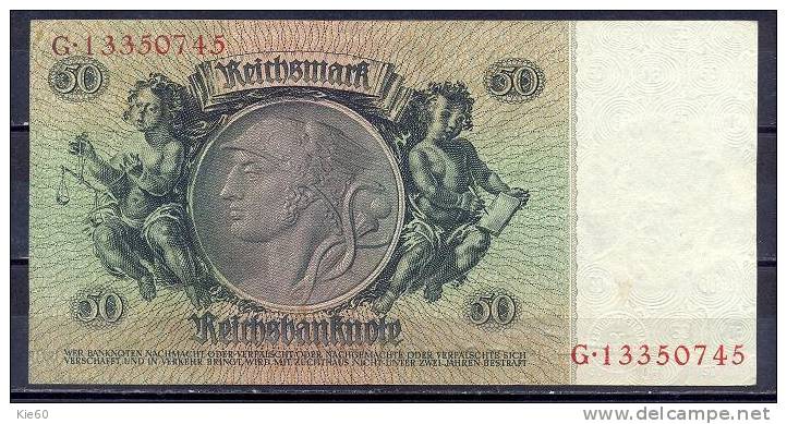 Germany - 1933 -50 Mark....A/G  -  P182a,  R175b  - XF - 50 Reichsmark