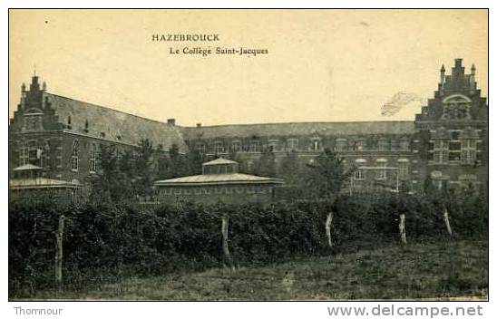 59  -  HAZEBROUCK  - Le Collège Saint-Jacques -  BELLE CARTE  - - Hazebrouck