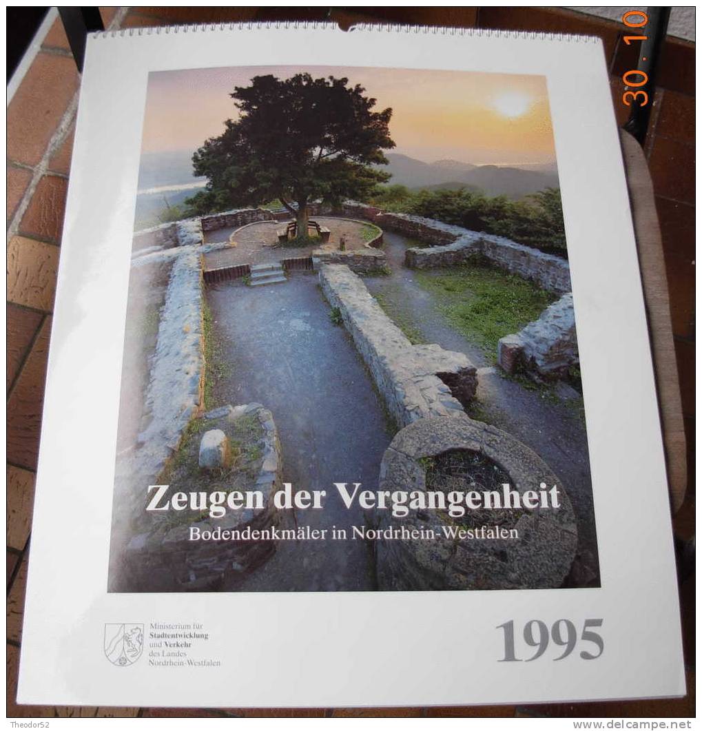 Baudenkmäler In NRW, Historischer Kalender 1995 - Calendars