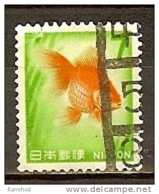 JAPAN 1966 Goldfish  - 7y. - Orange And Green  FU - Used Stamps