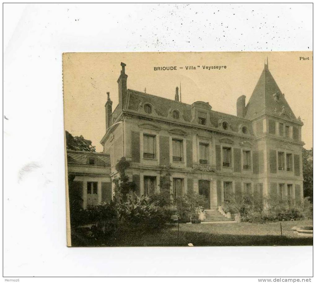 Brioude Villa Veysseire Veysseyre Photo Muret 1908 - Brioude