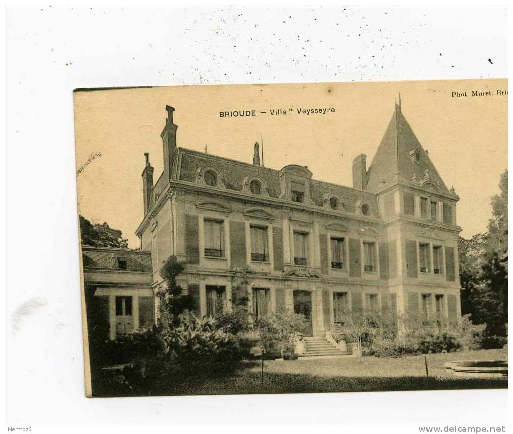 Brioude Villa Veysseire Veysseyre Photo Muret 1909 ? - Brioude