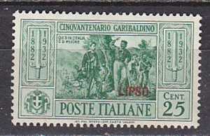 Z2827 - COLONIE ITALIANE EGEO LIPSO SASSONE N°19 ** - Egée (Lipso)