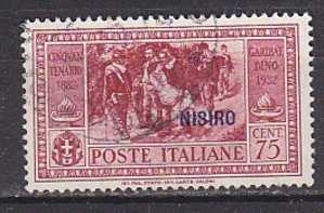 Z2850 - COLONIE ITALIANE EGEO NISIRO SASSONE N°22 - Egée (Nisiro)