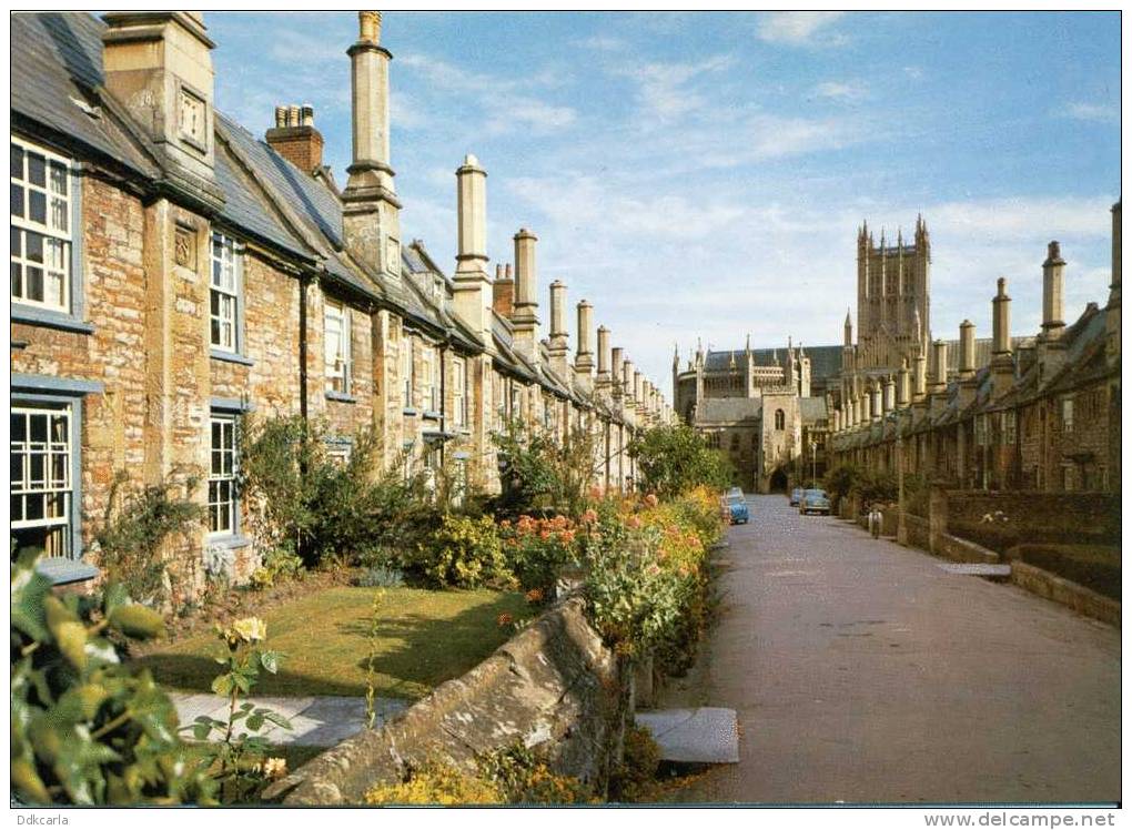 Wells - Vicars' Close - Oldest Complete Street In Europe - Wells