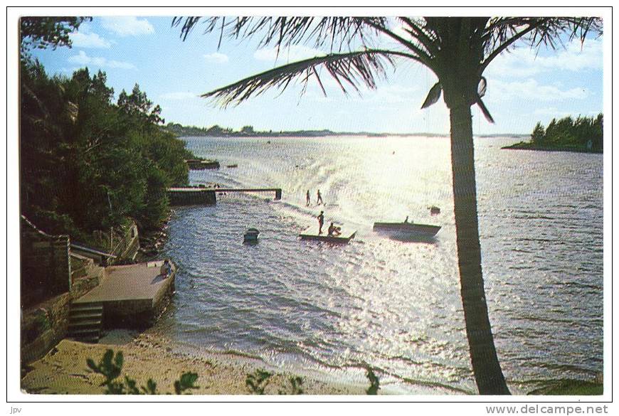 WATER SKIING. PAGET. BERMUDA. - Bermuda