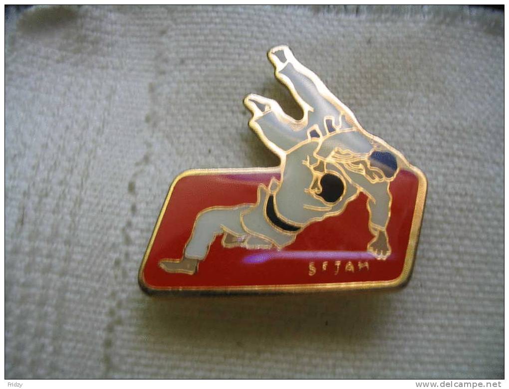 Pin´s De L´association St Jean.  JUDO - Judo