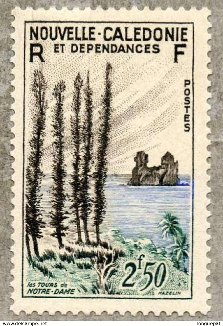 NOUVELLE CALEDONIE : Les Tours De Notre-Dame (Hienghéne) - Unused Stamps