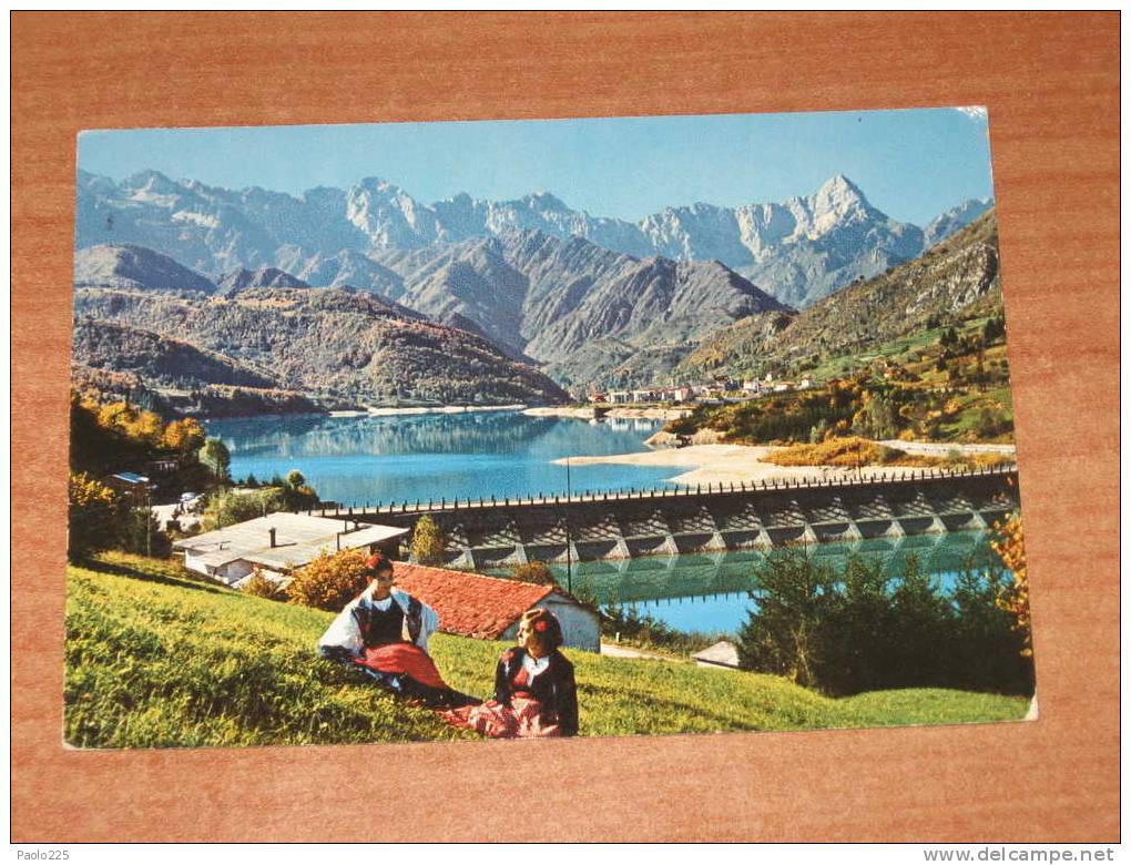 VALCELLINA - LAGO DI BARCIS  1973  COLORI VG     QUI ENTRATE... - Pordenone