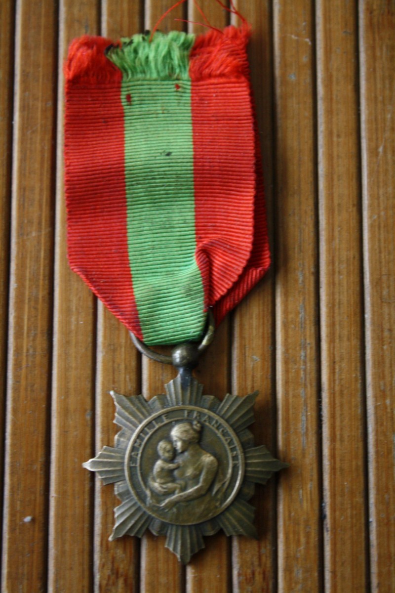 PORT OFFERT MEDAILLE Du Travail  Décoration CIVILE REPUBLIQUE FRANCAISE MINISTERE DE L´HYGIENE LA PATRIE RECONNAISSANTE - Professionals / Firms