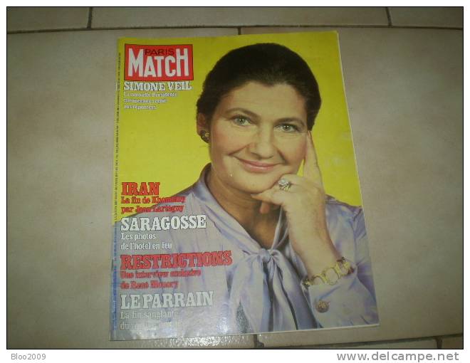 PARIS MATCH   1979  NUMERO 1574 - People